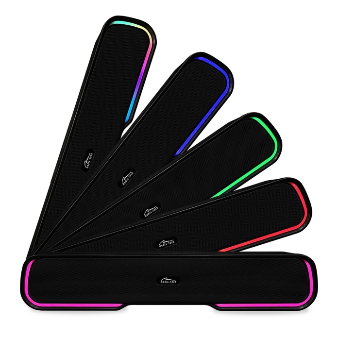 soundbar z podświetleniem rgb